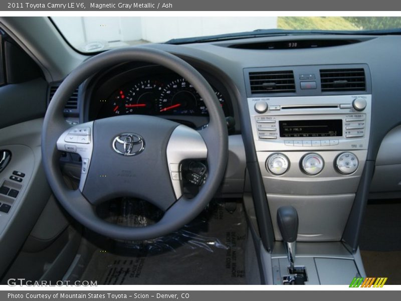 Magnetic Gray Metallic / Ash 2011 Toyota Camry LE V6