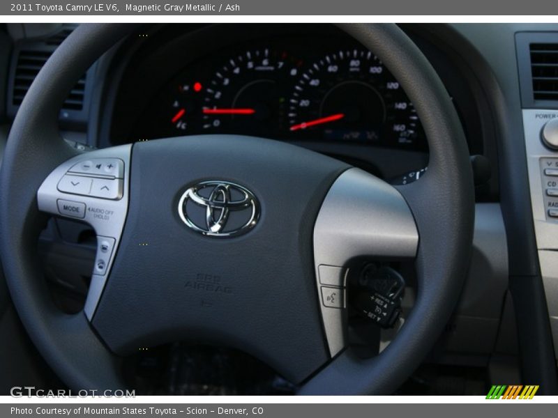 Magnetic Gray Metallic / Ash 2011 Toyota Camry LE V6