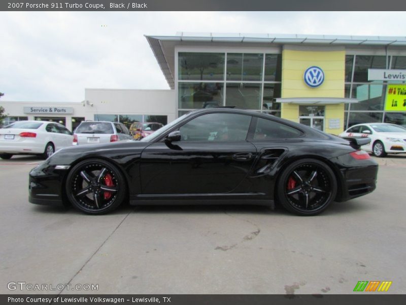 Custom Wheels of 2007 911 Turbo Coupe
