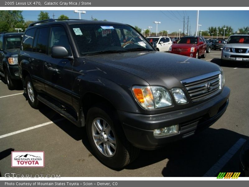 Galactic Gray Mica / Stone 2005 Lexus LX 470