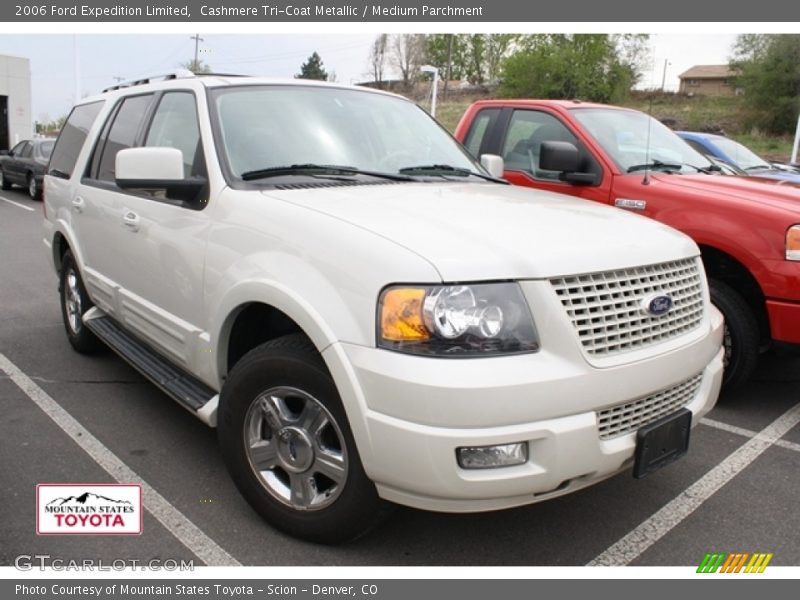 Cashmere Tri-Coat Metallic / Medium Parchment 2006 Ford Expedition Limited