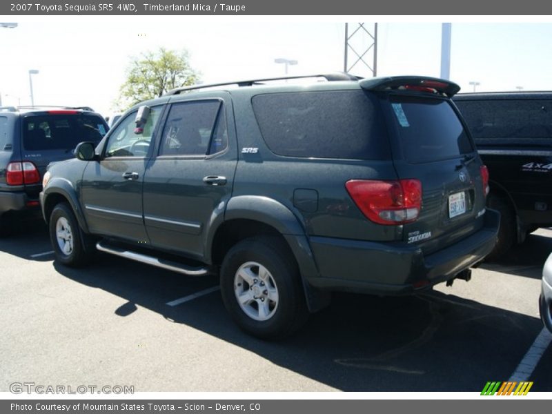 Timberland Mica / Taupe 2007 Toyota Sequoia SR5 4WD