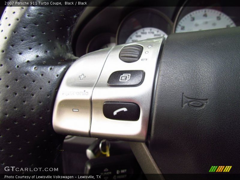 Black / Black 2007 Porsche 911 Turbo Coupe