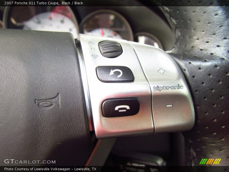 Black / Black 2007 Porsche 911 Turbo Coupe