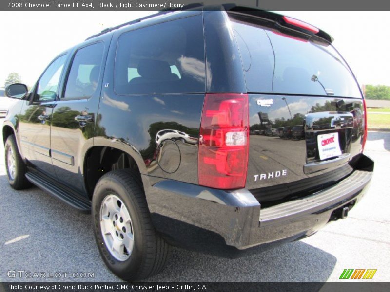 Black / Light Cashmere/Ebony 2008 Chevrolet Tahoe LT 4x4