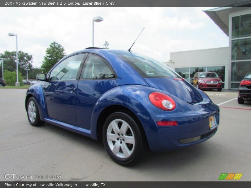 Laser Blue / Grey 2007 Volkswagen New Beetle 2.5 Coupe