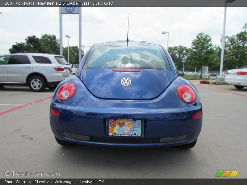 Laser Blue / Grey 2007 Volkswagen New Beetle 2.5 Coupe