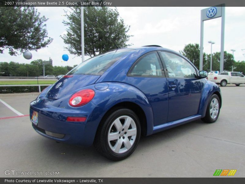 Laser Blue / Grey 2007 Volkswagen New Beetle 2.5 Coupe