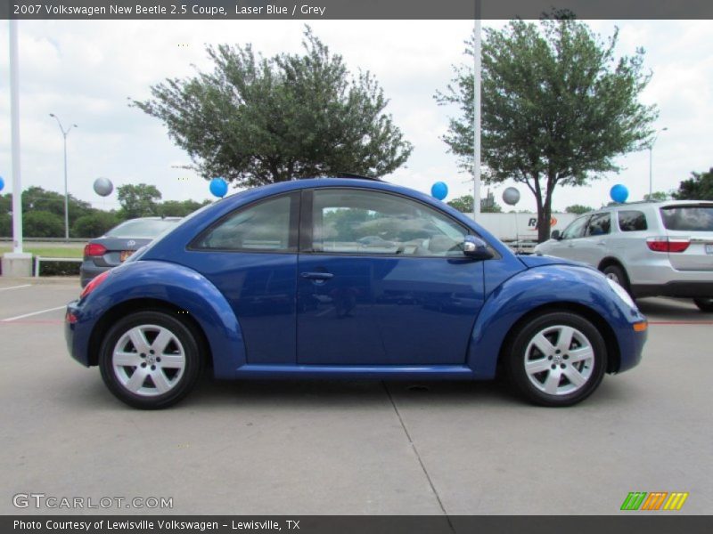 Laser Blue / Grey 2007 Volkswagen New Beetle 2.5 Coupe