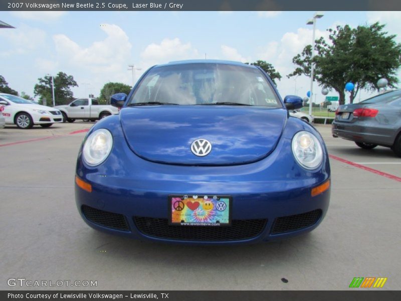 Laser Blue / Grey 2007 Volkswagen New Beetle 2.5 Coupe