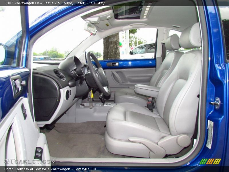 Laser Blue / Grey 2007 Volkswagen New Beetle 2.5 Coupe