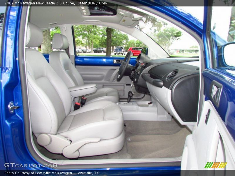 Laser Blue / Grey 2007 Volkswagen New Beetle 2.5 Coupe