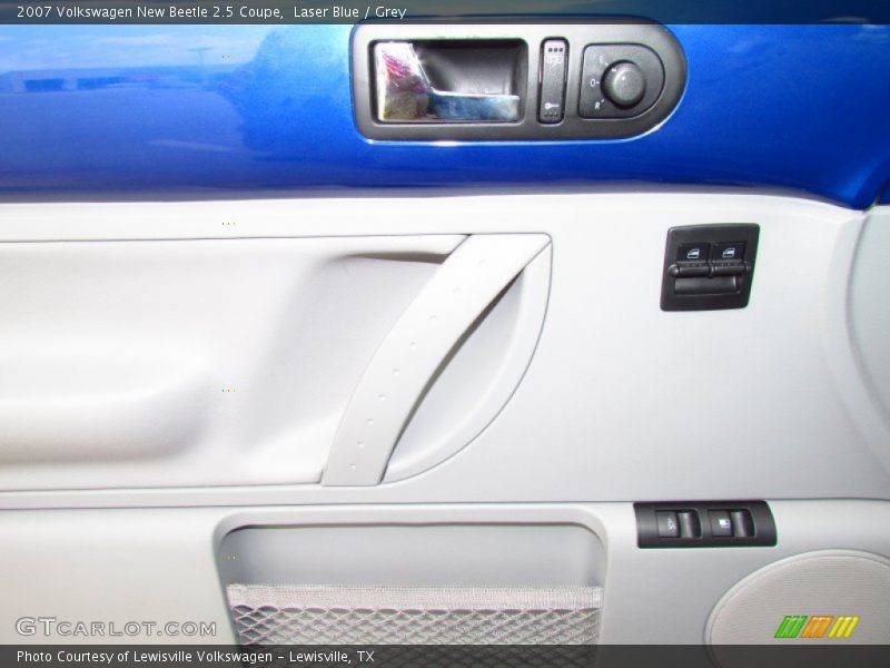 Laser Blue / Grey 2007 Volkswagen New Beetle 2.5 Coupe