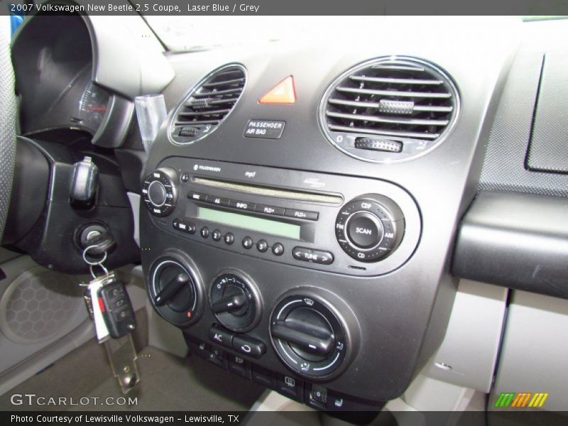 Laser Blue / Grey 2007 Volkswagen New Beetle 2.5 Coupe