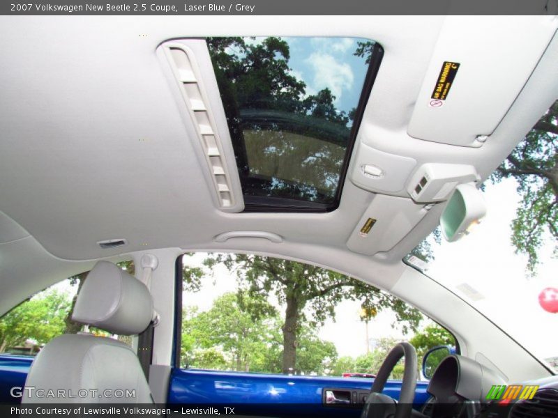 Laser Blue / Grey 2007 Volkswagen New Beetle 2.5 Coupe