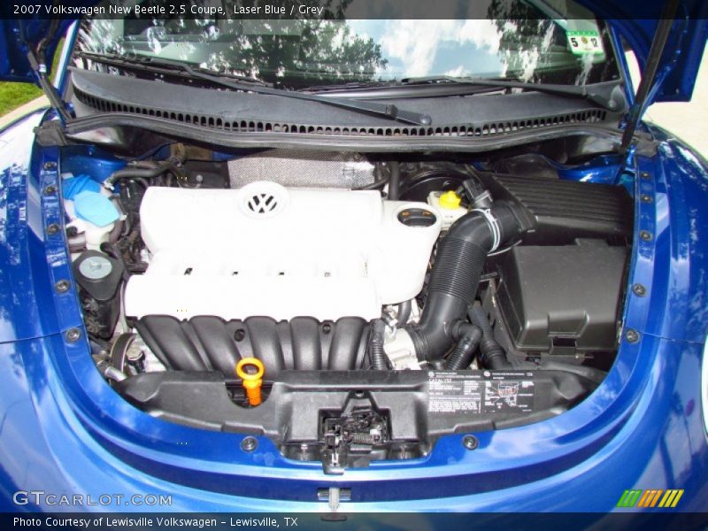 Laser Blue / Grey 2007 Volkswagen New Beetle 2.5 Coupe