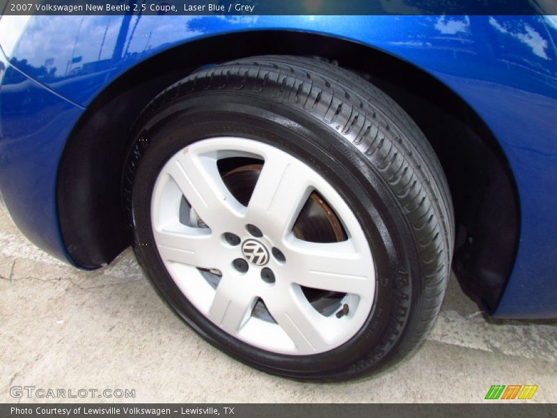 Laser Blue / Grey 2007 Volkswagen New Beetle 2.5 Coupe