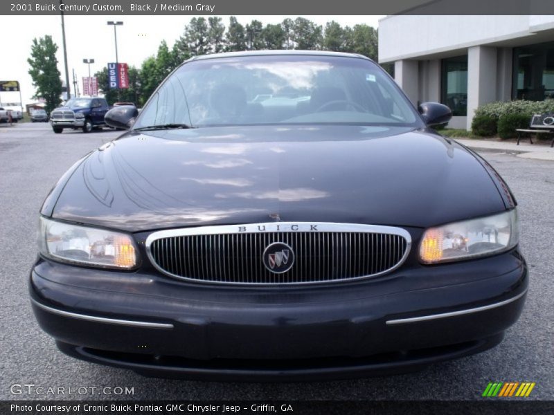 Black / Medium Gray 2001 Buick Century Custom