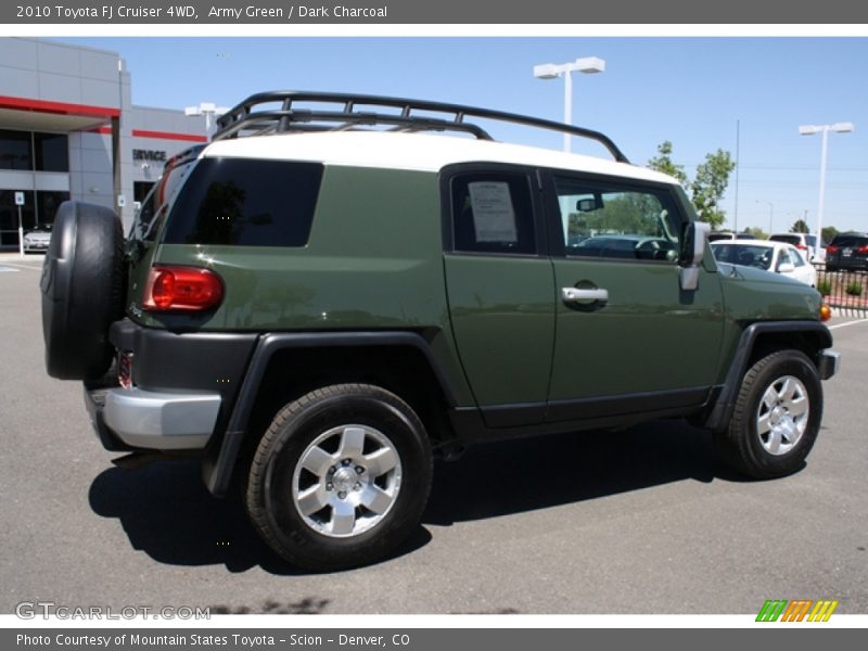 Army Green / Dark Charcoal 2010 Toyota FJ Cruiser 4WD