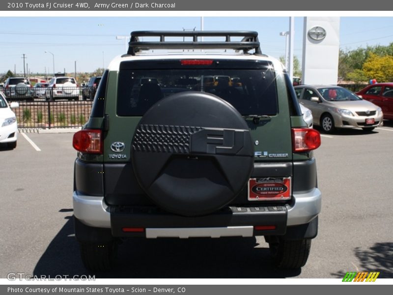 Army Green / Dark Charcoal 2010 Toyota FJ Cruiser 4WD