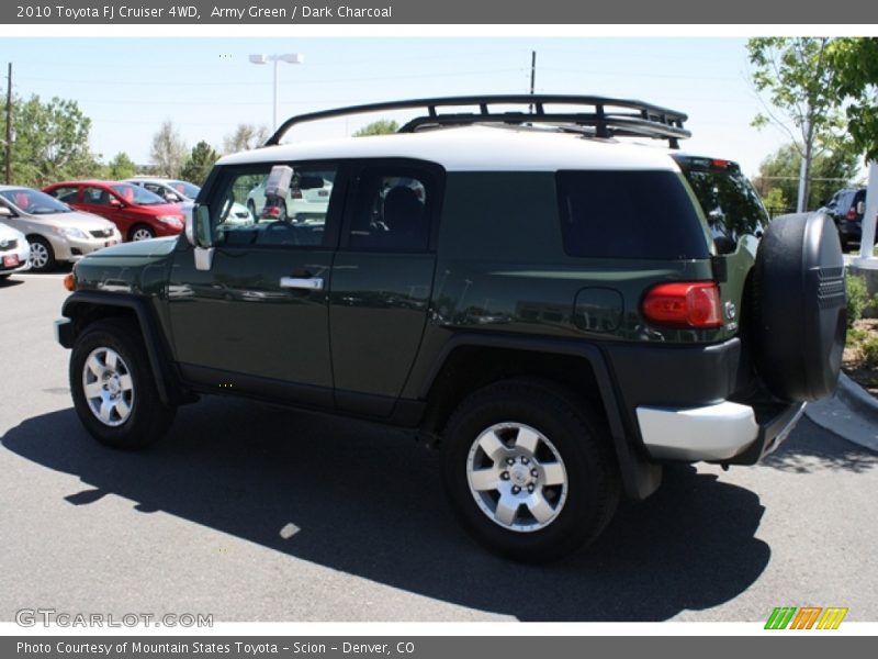 Army Green / Dark Charcoal 2010 Toyota FJ Cruiser 4WD