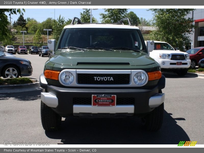 Army Green / Dark Charcoal 2010 Toyota FJ Cruiser 4WD