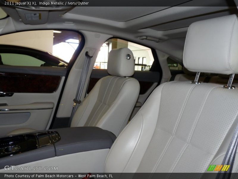 Indigo Metallic / Ivory/Oyster 2011 Jaguar XJ XJ