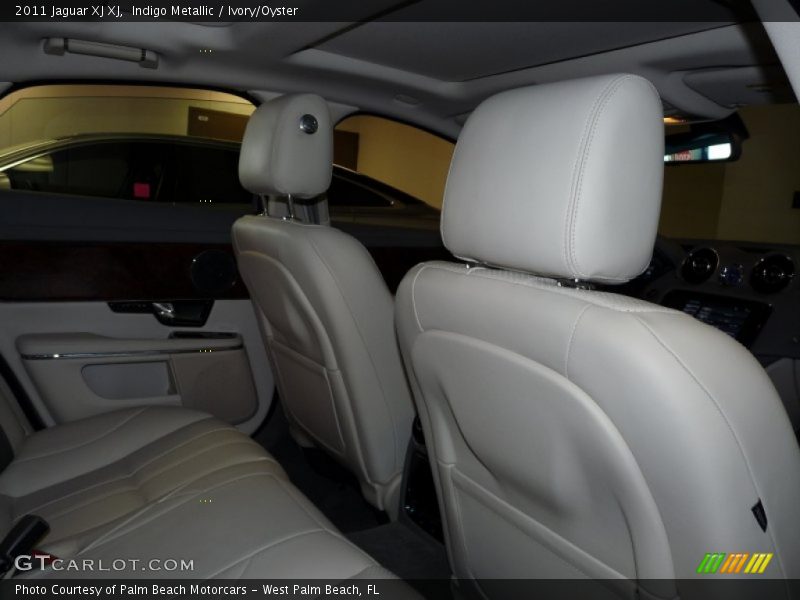 Indigo Metallic / Ivory/Oyster 2011 Jaguar XJ XJ
