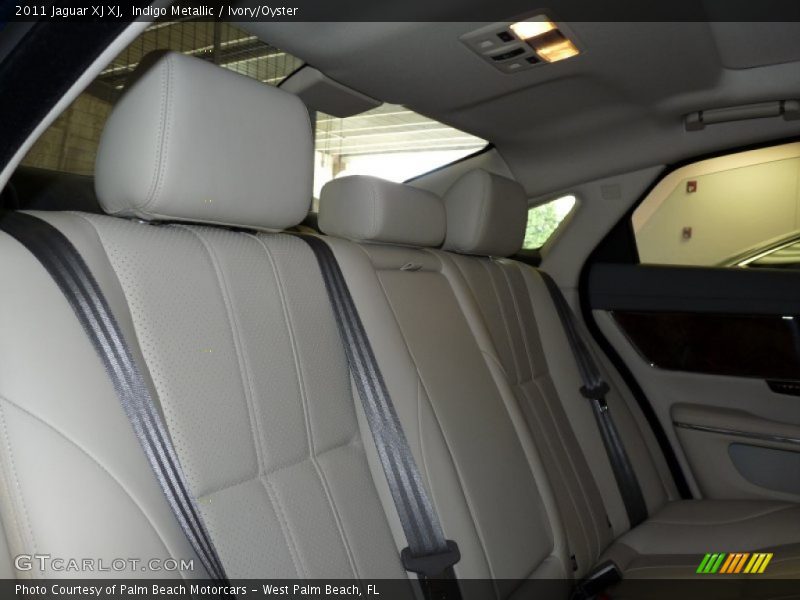 Indigo Metallic / Ivory/Oyster 2011 Jaguar XJ XJ