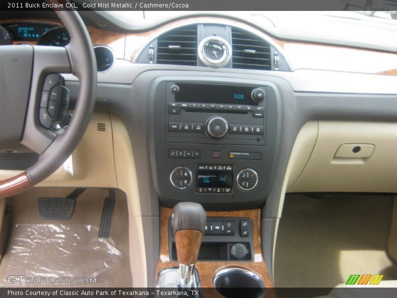 Gold Mist Metallic / Cashmere/Cocoa 2011 Buick Enclave CXL