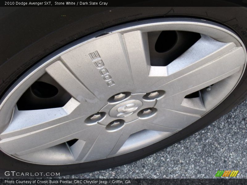 Stone White / Dark Slate Gray 2010 Dodge Avenger SXT