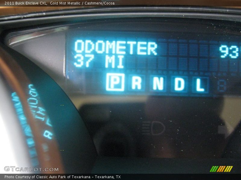 Gold Mist Metallic / Cashmere/Cocoa 2011 Buick Enclave CXL