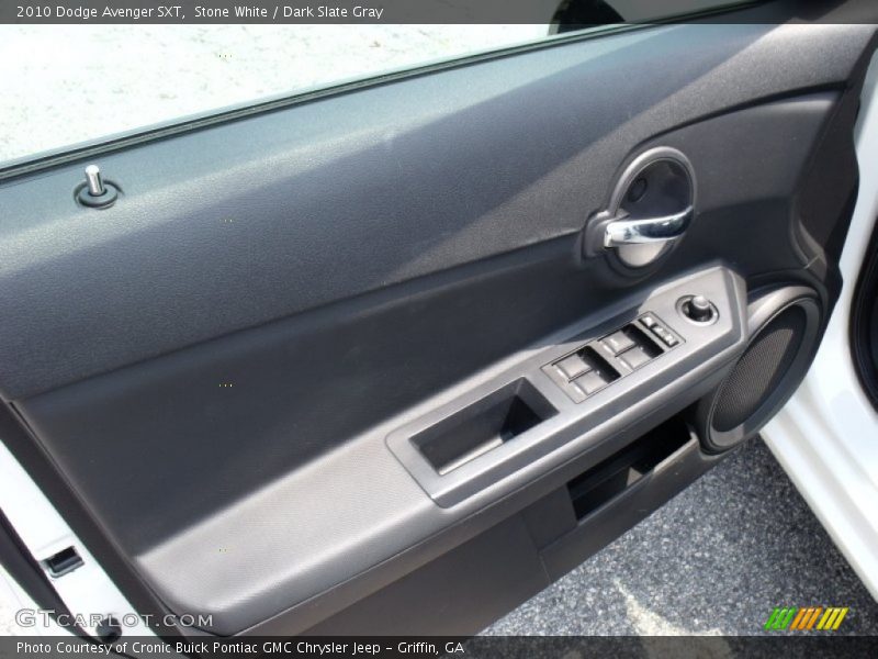 Stone White / Dark Slate Gray 2010 Dodge Avenger SXT