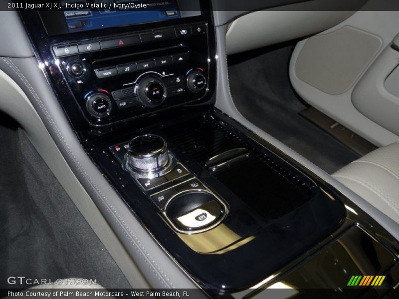 Indigo Metallic / Ivory/Oyster 2011 Jaguar XJ XJ