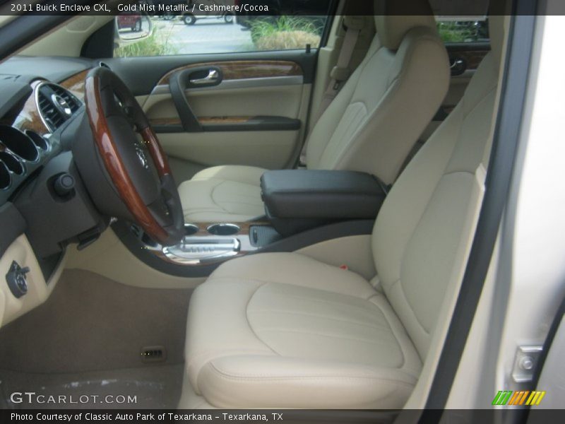 Gold Mist Metallic / Cashmere/Cocoa 2011 Buick Enclave CXL