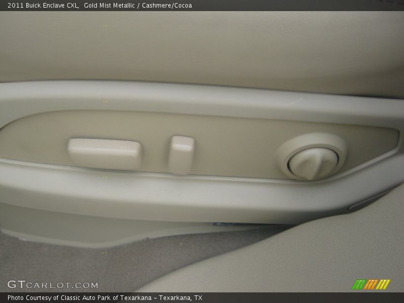 Gold Mist Metallic / Cashmere/Cocoa 2011 Buick Enclave CXL