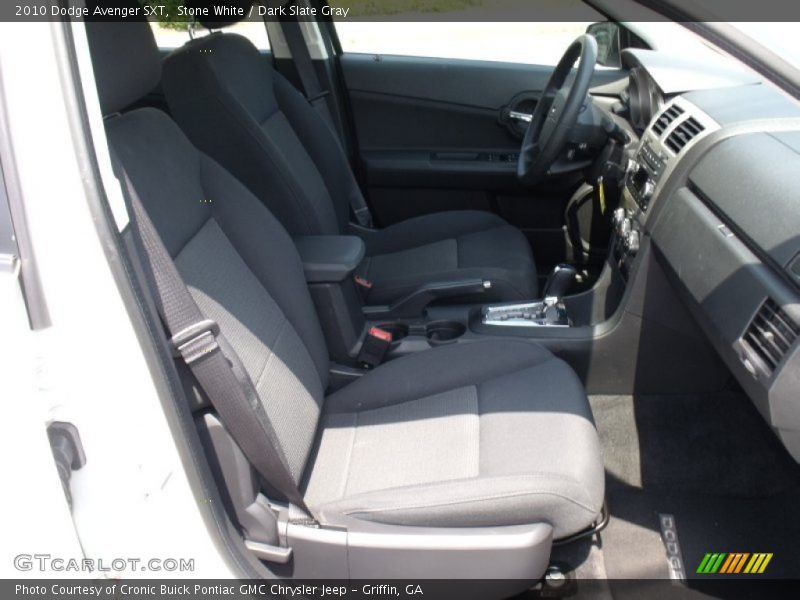 Stone White / Dark Slate Gray 2010 Dodge Avenger SXT