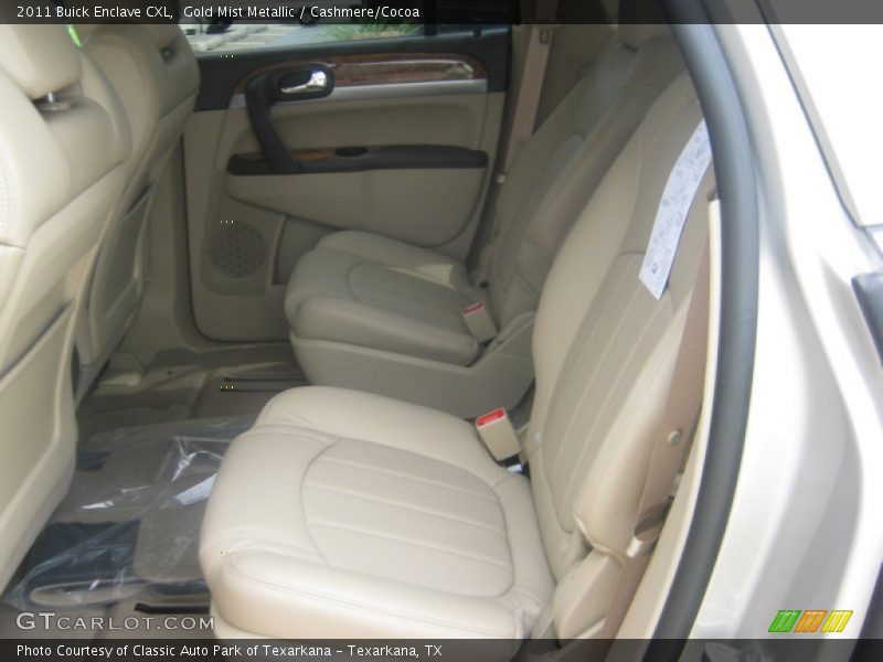Gold Mist Metallic / Cashmere/Cocoa 2011 Buick Enclave CXL