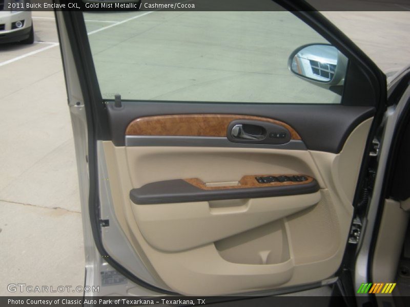 Gold Mist Metallic / Cashmere/Cocoa 2011 Buick Enclave CXL