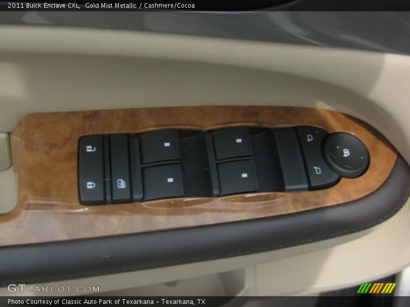 Gold Mist Metallic / Cashmere/Cocoa 2011 Buick Enclave CXL