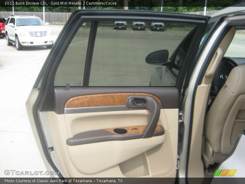 Gold Mist Metallic / Cashmere/Cocoa 2011 Buick Enclave CXL