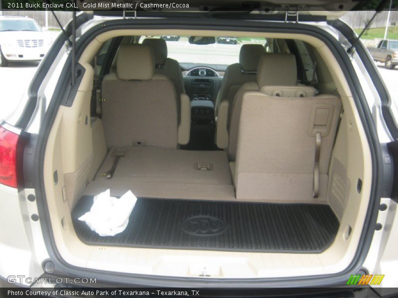 Gold Mist Metallic / Cashmere/Cocoa 2011 Buick Enclave CXL