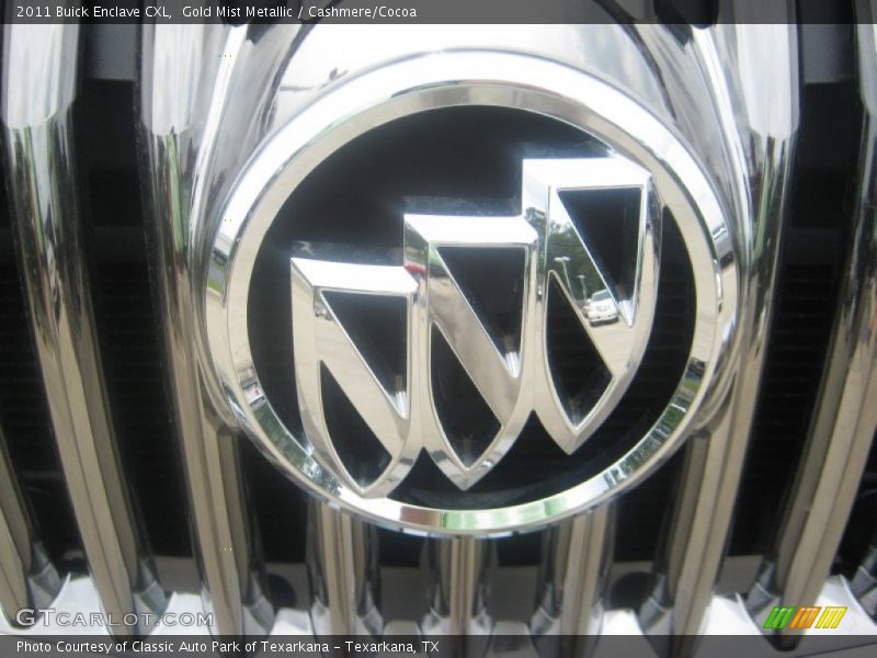 Gold Mist Metallic / Cashmere/Cocoa 2011 Buick Enclave CXL