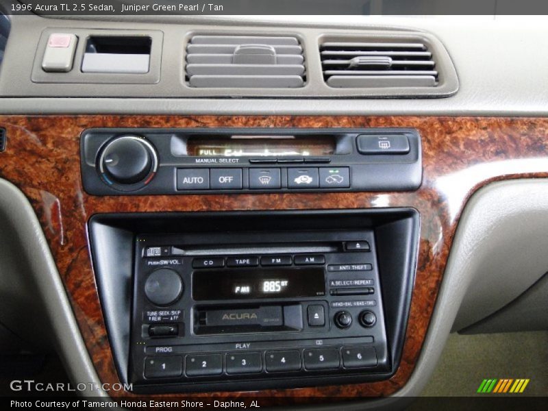 Controls of 1996 TL 2.5 Sedan