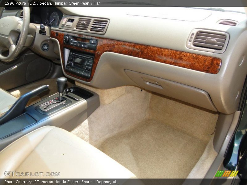 Juniper Green Pearl / Tan 1996 Acura TL 2.5 Sedan