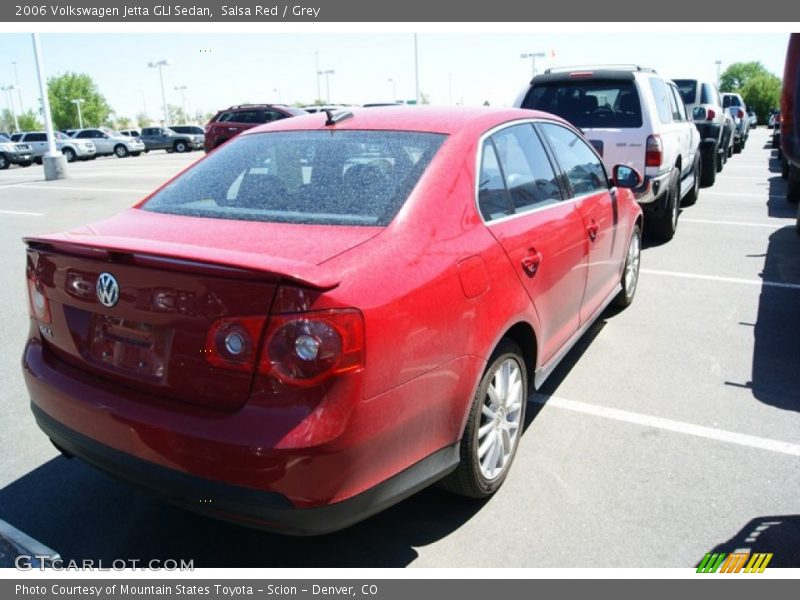 Salsa Red / Grey 2006 Volkswagen Jetta GLI Sedan