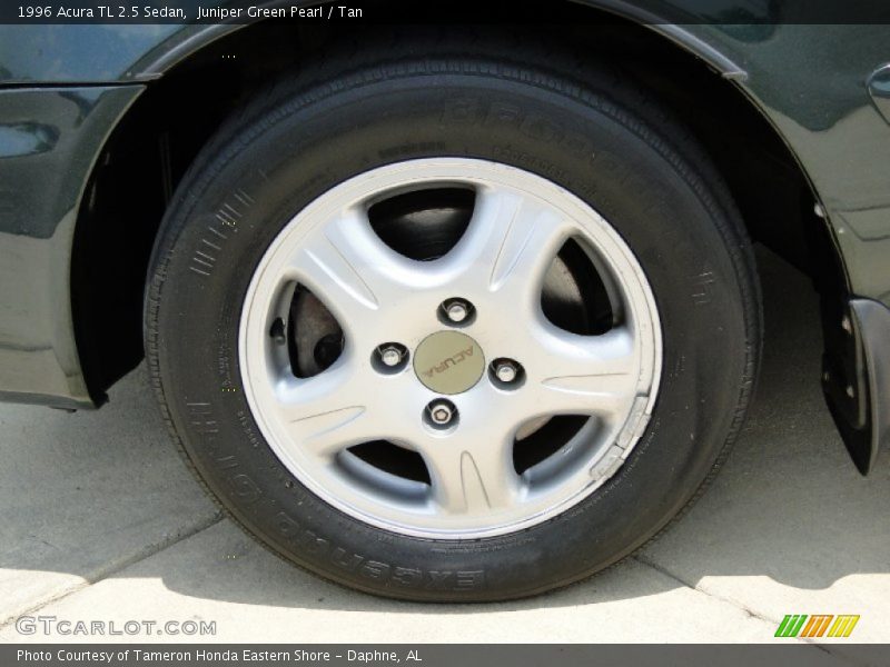 Juniper Green Pearl / Tan 1996 Acura TL 2.5 Sedan