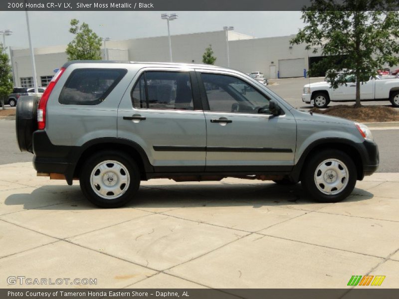 Silver Moss Metallic / Black 2006 Honda CR-V LX