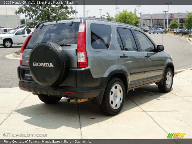 Silver Moss Metallic / Black 2006 Honda CR-V LX