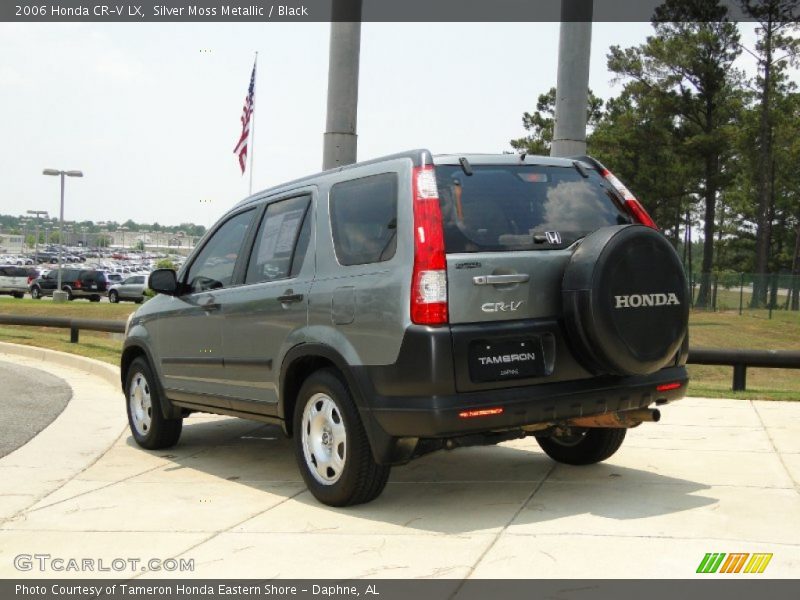 Silver Moss Metallic / Black 2006 Honda CR-V LX